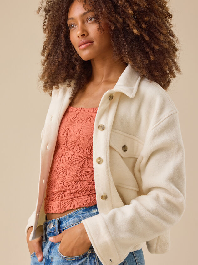 Asha Fleece Jacket Detail 4 - TULLABEE