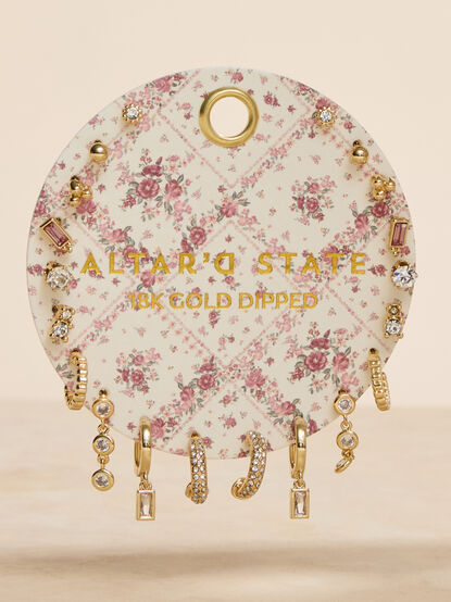 Becca 18k Gold Earring Pack - TULLABEE