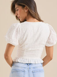 Ellerie Embroidered Corset Top Detail 4 - TULLABEE