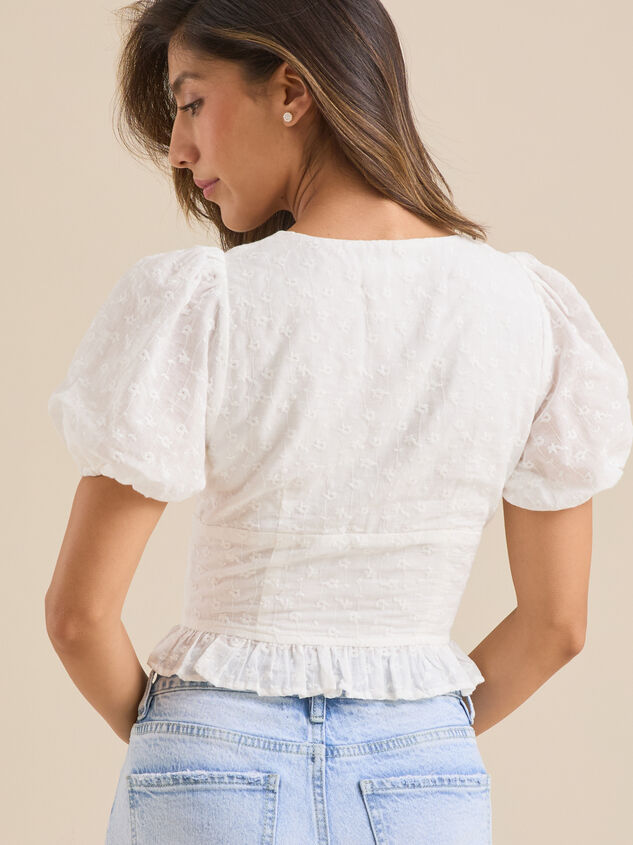 Ellerie Embroidered Corset Top Detail 4 - TULLABEE