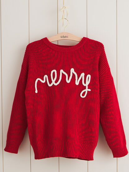 Very Merry Christmas Mama Sweater - TULLABEE