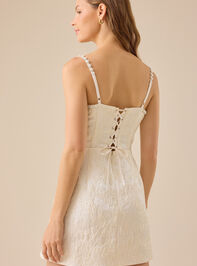 Betsey Formal Mini Dress Detail 2 - TULLABEE
