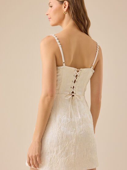 Betsey Formal Mini Dress - TULLABEE