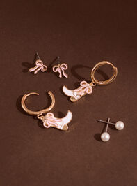 Coquette Cowgirl Earring Set - TULLABEE