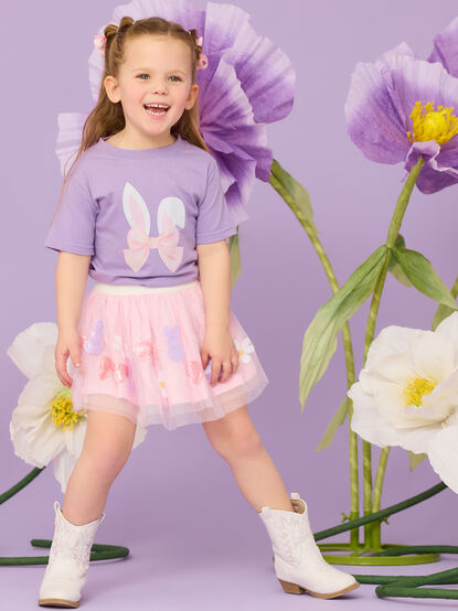 Bunny Bow Tutu Skirt - TULLABEE