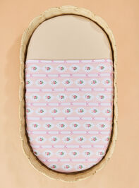 Ogee Floral Swaddle Blanket - TULLABEE