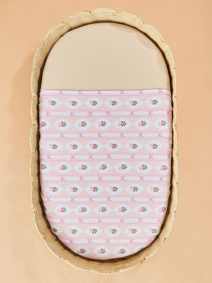 Ogee Floral Swaddle Blanket - TULLABEE