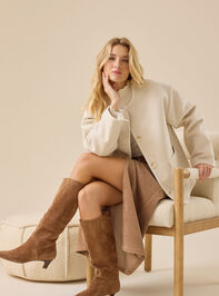 Marjorie Wool Jacket Detail 2 - TULLABEE