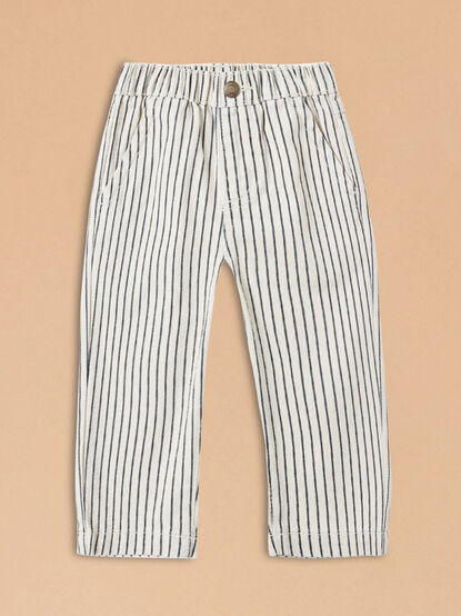Lelo Pinstripe Baggy Pant By Rylee + Cru - TULLABEE
