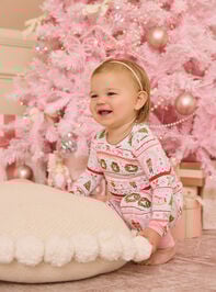 Sweet Sugarplum Lounge Set Detail 6 - TULLABEE