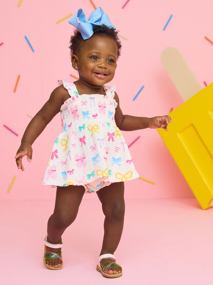 Fiona Smocked Floral Dress - TULLABEE