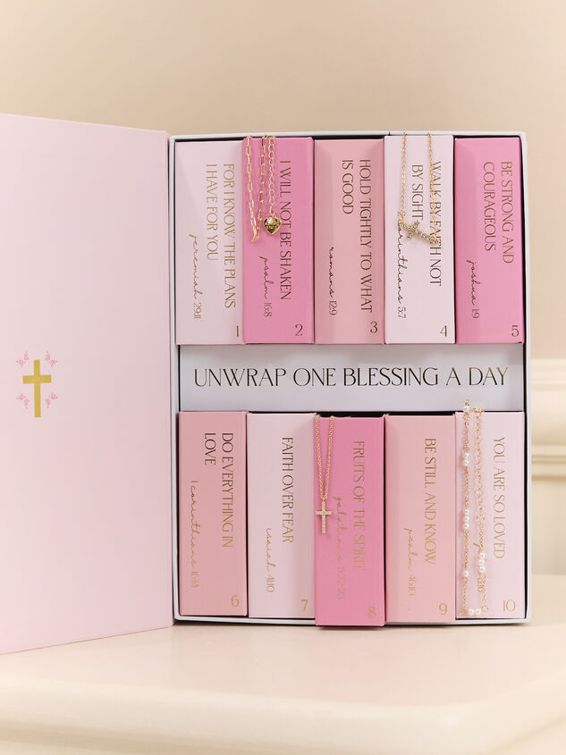 10 Days of Faith Jewelry Advent Calendar - TULLABEE