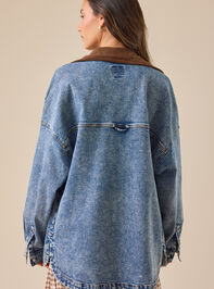 Laura Denim Barn Jacket Detail 5 - TULLABEE