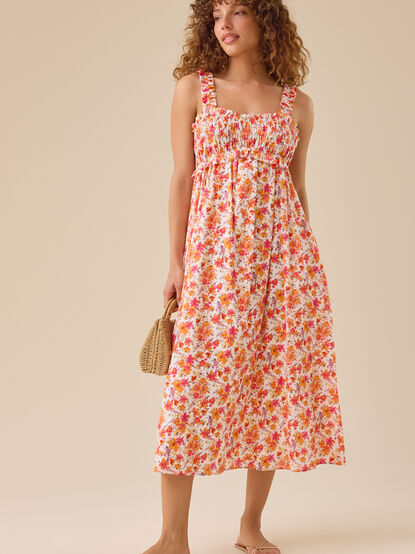 Kim Floral Maxi Dress - TULLABEE