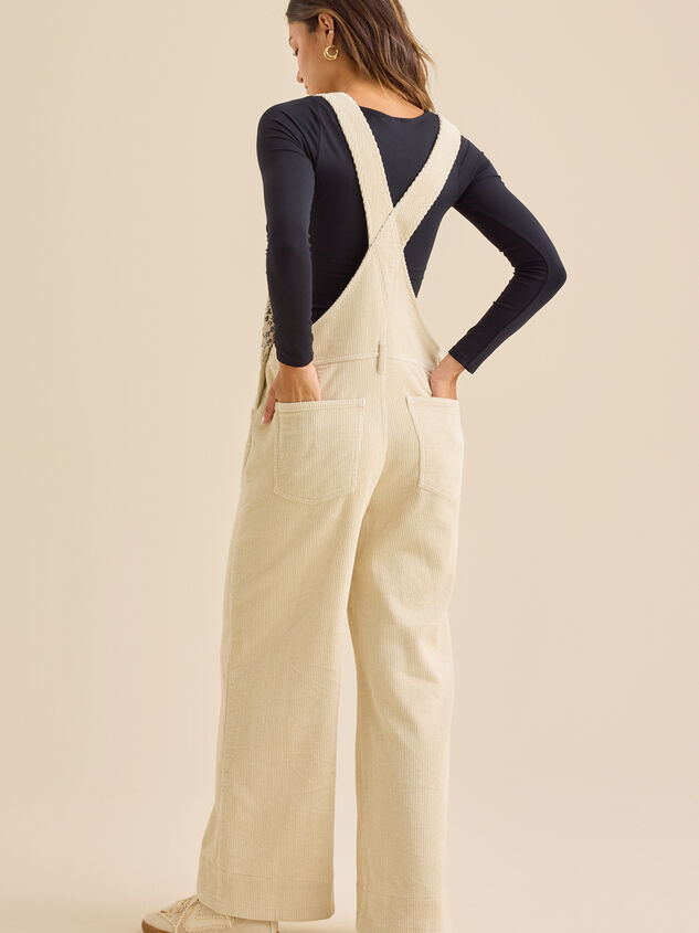 Danielle Corduroy Overalls Detail 6 - TULLABEE