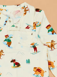 Alpine Animals Jumper Detail 2 - TULLABEE