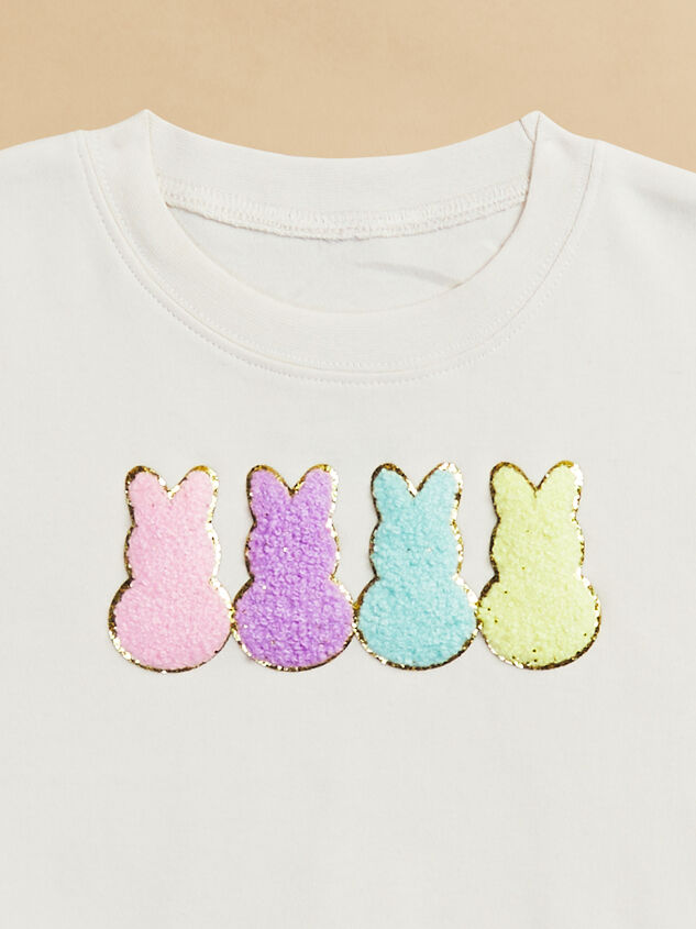 Bunny Patch Bodysuit Detail 3 - TULLABEE