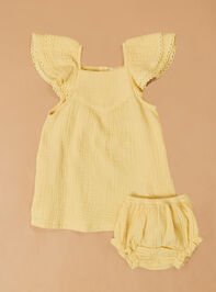 Julia Flutter Sleeve Dress - TULLABEE