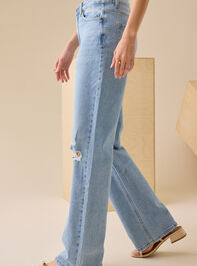 Channing Straight leg Jeans Detail 4 - TULLABEE