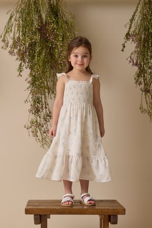 Emma Floral Midi Dress - Altar'd State - 