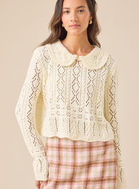Hattie Crochet Sweater - TULLABEE