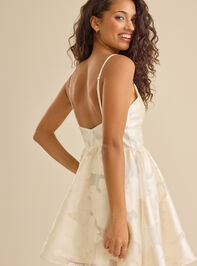 Novalee Satin Mini Dress Detail 5 - TULLABEE