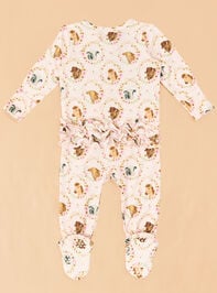 Floral Farm Friends Footie Detail 4 - TULLABEE