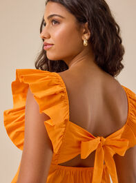 Armani Flutter Sleeve Blouse Detail 2 - TULLABEE