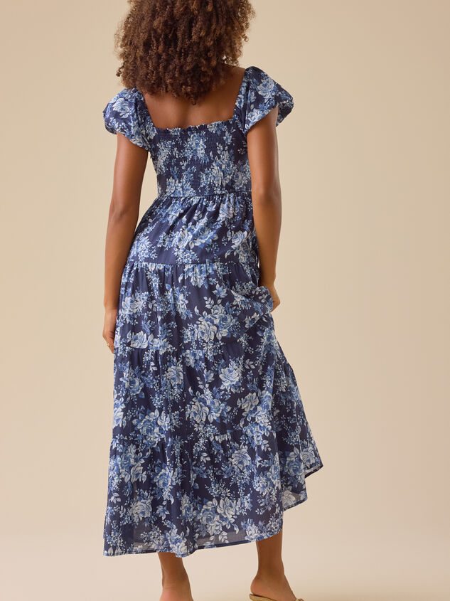 Stella Maris Floral Maxi Dress Detail 4 - TULLABEE