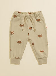 Fox Fleece Sweatpants - TULLABEE