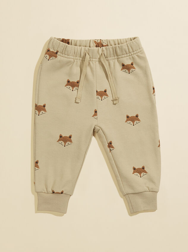 Fox Fleece Sweatpants - TULLABEE