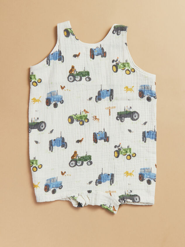 Tractors and Friends Jumper Detail 2 - TULLABEE