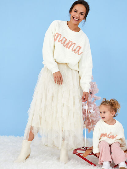 Mama Stitch Sweater - TULLABEE