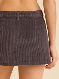 Coralie Corduroy Mini Skort Detail 4 - TULLABEE