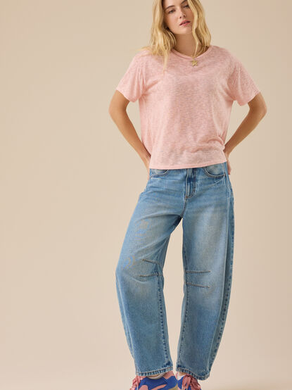 Zelda Boxy Tee - TULLABEE