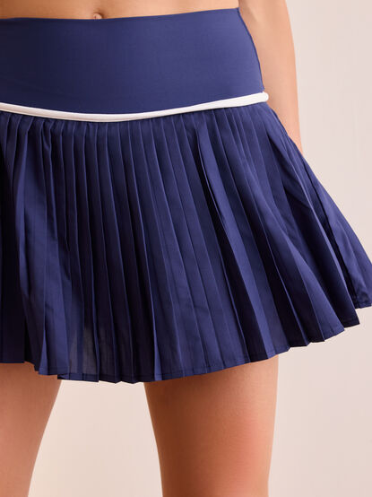 Double Play Pleated Skort - TULLABEE