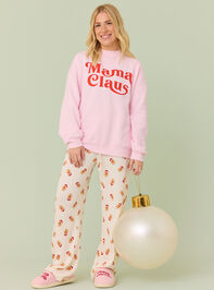 Gingerbread Santa Lounge Pant - TULLABEE