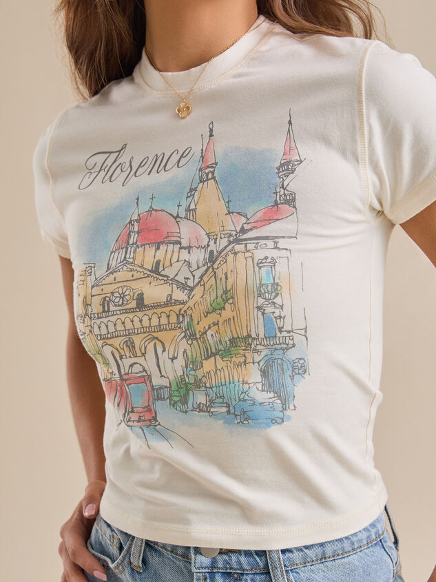 Florence Baby Tee Detail 2 - TULLABEE