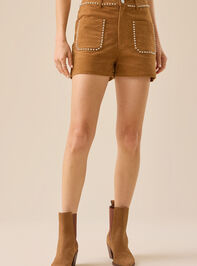 Willa Stud Sailor Pocket Short Detail 2 - TULLABEE