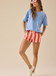 Cammie Pocket Tee Detail 2 - TULLABEE
