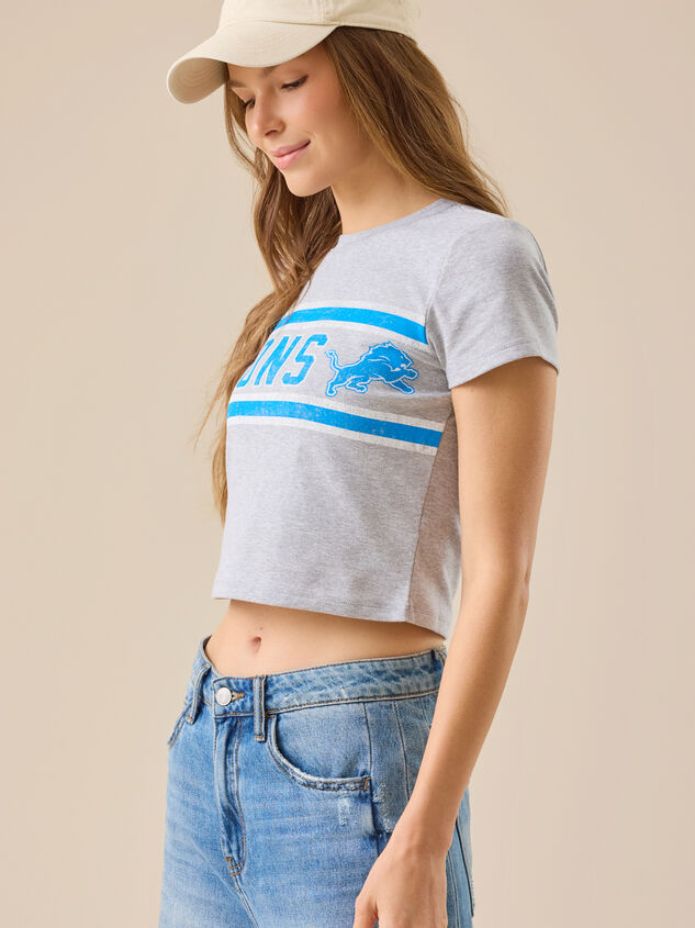 Lions Baby Tee Detail 5 - TULLABEE
