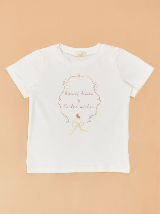 Bunny Kisses & Easter Wishes Tee - TULLABEE