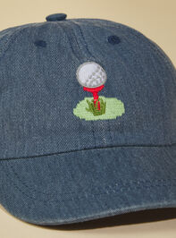 Golf Hat by Mudpie Detail 2 - TULLABEE