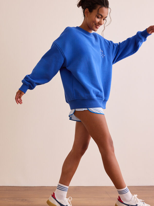 Something Good Graphic Sweatshirt Detail 4 - TULLABEE