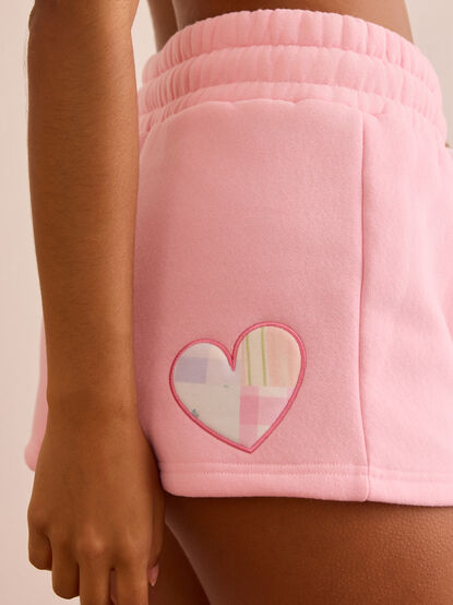 You Are Loved Embroidered Shorts - TULLABEE