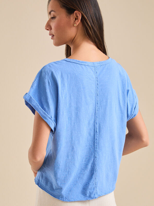Michaela Boxy Tee Detail 5 - TULLABEE