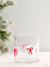 Red Bows Juice Glass - TULLABEE