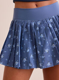 Going Pro Floral Pleated Skort Detail 2 - TULLABEE