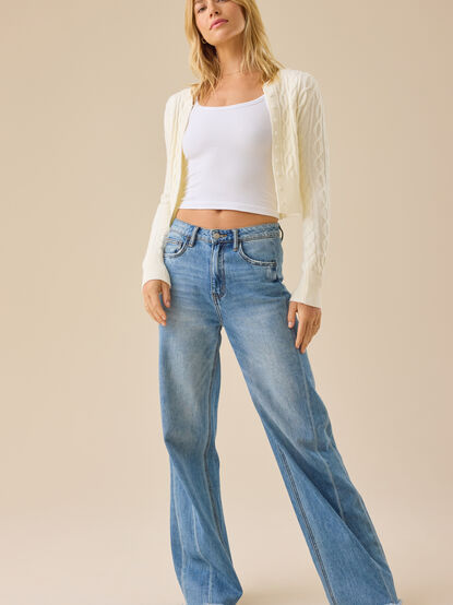 Marilyn Button Up Cardigan - TULLABEE