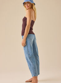 Killian Knit Tube Top Detail 4 - TULLABEE